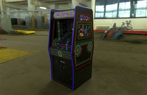 Artstation Tron Arcade Cabinet