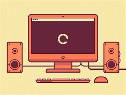 Computer Gifs Loading Safety Animated Animation Dribbble