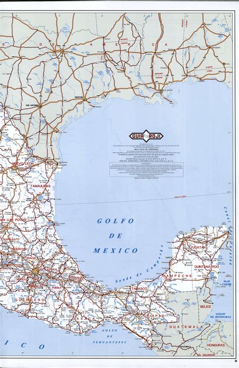 Mexico Map Free Detailed Map Of Mexico With Cities And Roads