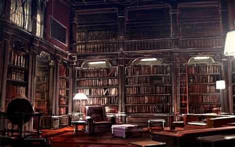 Download Beautiful Library Wallpaper By Lorip Old Library