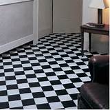 Vinyl Floor Tiles Black And White