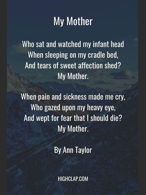 The Most Touching Funeral Poems For Moms Sympathy Card Messages