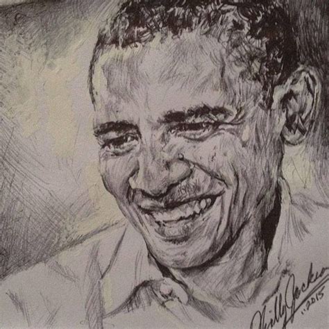 President Barack Obama Drawing Chicago Artists Drawings Obama