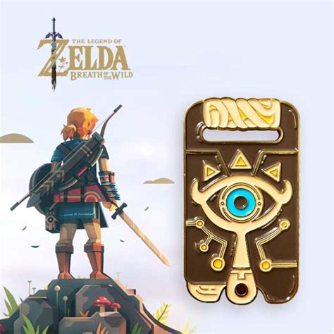 Legend Of Zelda Pins Botw Button Pin Set Zelda Ts Regisbox