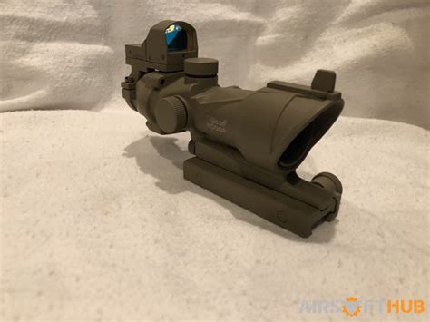 Airsoft 4x32 Acog With Rmr Airsoft Hub Buy And Sell Used Airsoft