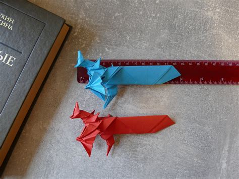 Handmade Bookmark Paper Origami Dragon Best T Etsy