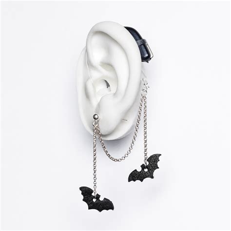 Deafmetal Bat Hearing Aid Jewelry Deafmetal Hearing Jewelry