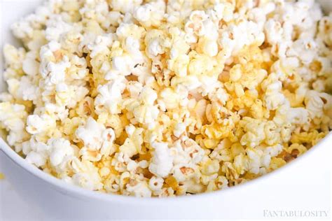 How To Make Homemade Popcorn In The Microwave Fantabulosity