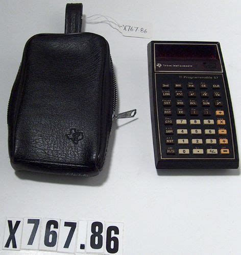 Texas Instruments Programmable 57 Calculator X76786 Computer