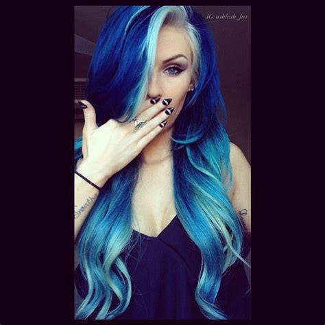 Best Green Blue Ombre Hair Dye Mermaid Hair Coloring