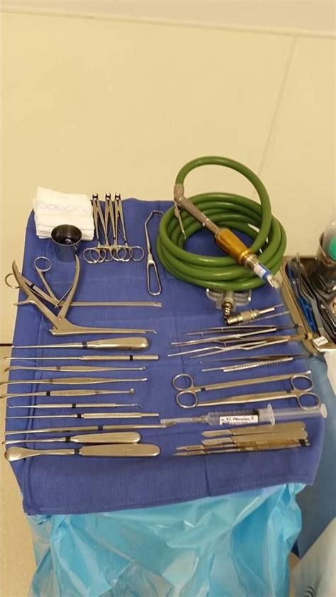 Craniotomy Photo And Description Of Instruments Used For A Craniotomy