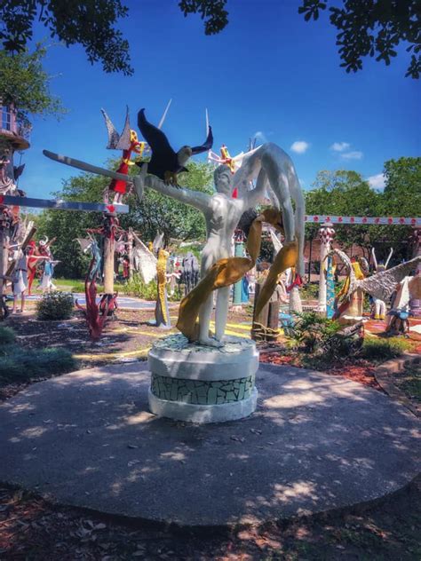 Chauvin Sculpture Garden Center For Bayou Studies