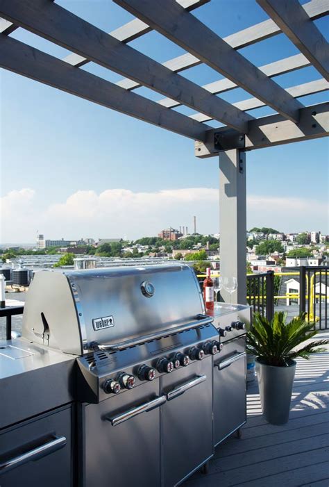 Gas Grill On Roof Deck New Homes Gas Grill House