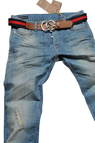 Mens Designer Clothes Gucci Mens Jeans With Belt 77