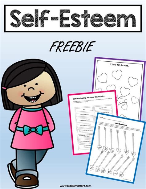 Free Self Esteem Resources For Kids Kiddie Matters Self Esteem
