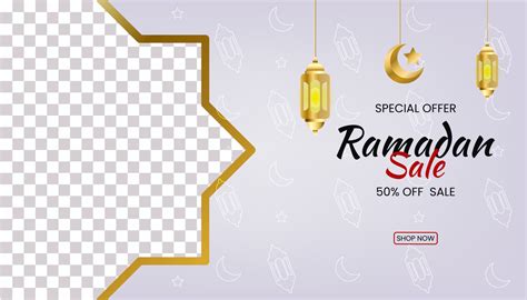 Special Offer Ramadan Sale Banner Template Design 18769816 Vector Art