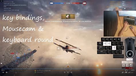 Battlefield 1 Key Bindings For Flying One Round With Mousecam And