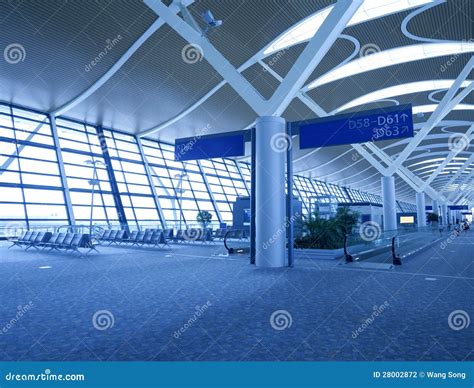 Hong Kong International Airport Stock Photo Image Of Indoor Floor