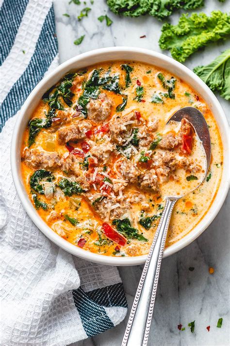 When i found this ground turkey recipe on pinterest, i decided that i would try to adapt it for the instant pot. Instant Pot Keto Tuscan Soup Recipe - Keto Soup Recipe — Eatwell101