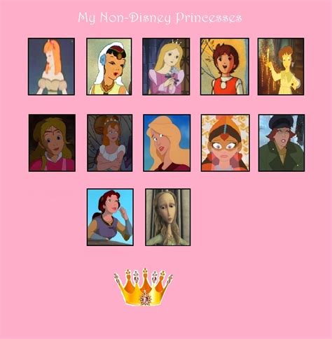 My Official Non Disney Princesses By J Cat On Deviantart