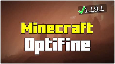 How To Install Optifine In Minecraft 1181