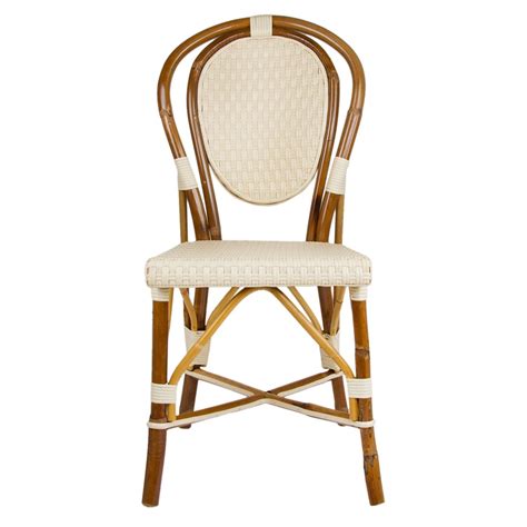 French bistro chairs, sometimes called french café chairs have become a big hit in the design world. Cream Mediterranean Bistro Chair (B) (With images ...
