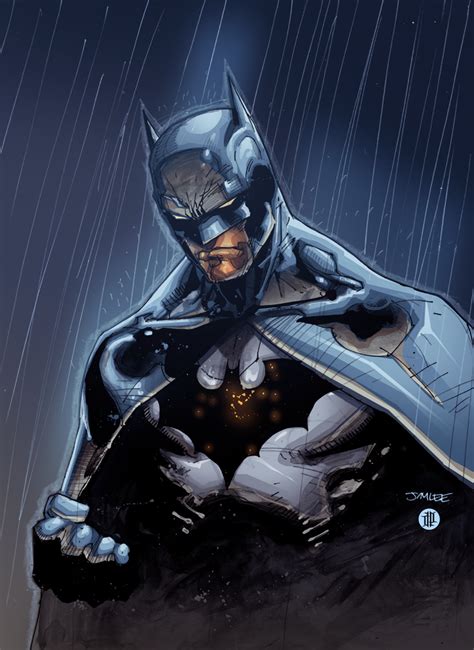 Batman In The Rain By Alonsoespinoza On Deviantart