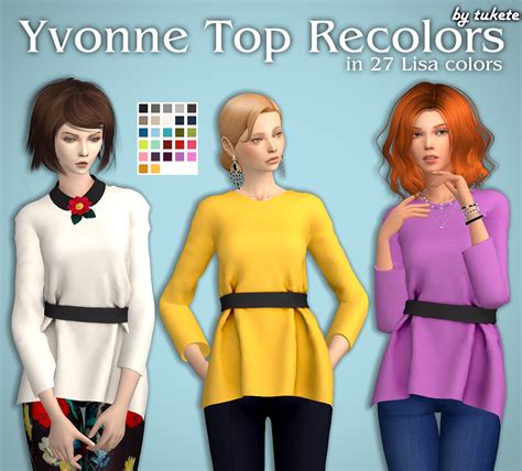 Yvonne Top Recolors