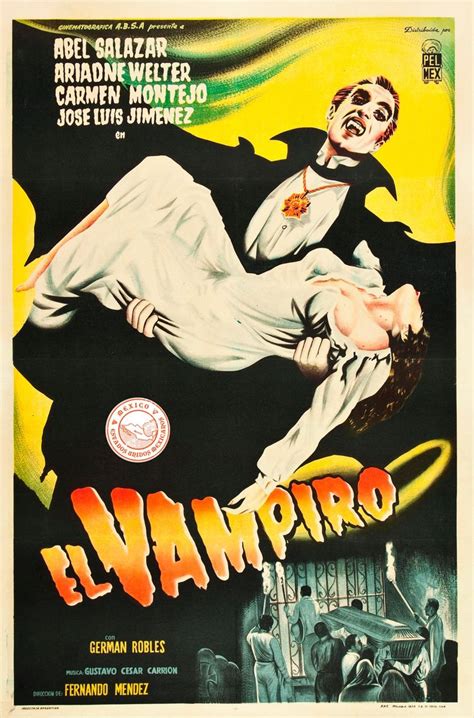 Review El Vampiro 1957 Classic Horror Movies Horror Horror Movies