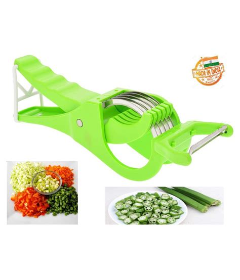 Stainless Steel Multi Cutter With Peeler For Vegetable And Fruit Extra