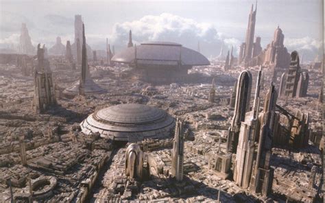 Wallpaper Star Wars City Building Science Fiction Metropolis