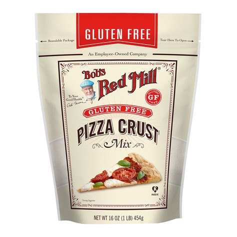 Bob S Red Mill Gluten Free Pizza Crust Mix 16 Oz Pouch Nassau Candy