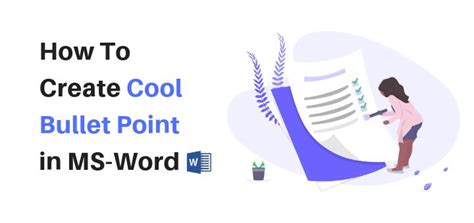 Bullet points in a resume is accepted as the standard formatting option to upgrade resumes. How to Create Cool Custom Bullet Point in Microsoft Word | Words, Microsoft word, Custom