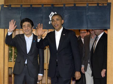 Obama Opens Japan Trip At Famous Sushi Restaurant The Columbian