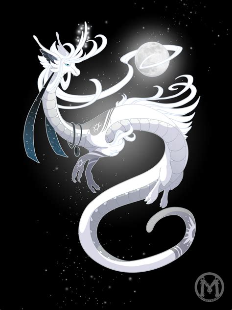 Dragon A Day Jan10 The Moon By Mythka Dragon Artwork Dragon