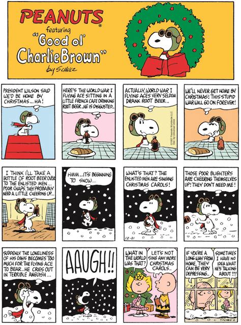 Classic Peanuts 122114 Originally Appeared 122467 Christmas