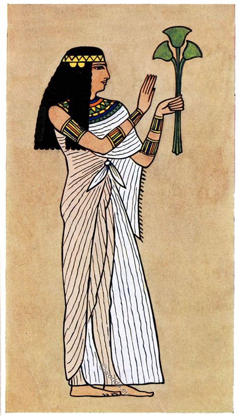Ancient Egyptian Costume And Fashion History Decoration And Coloring Ancient Egyptian Costume