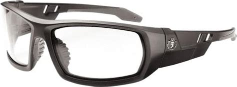 ergodyne safety glass uncoated clear lenses full framed uv protection msc industrial