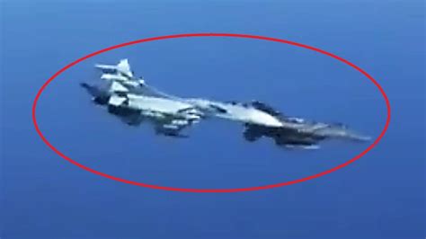 Russian Pilot Release Video Of Su Dangerously Turning Into A U S A F