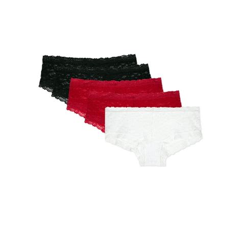 Smart And Sexy Womens Favorite Lace Boyshort Panty 5 Pack Style