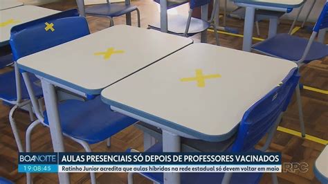 Paraná Só Deve Retomar Aulas Presenciais Em Maio Após Vacinar