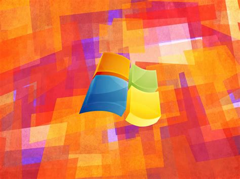 Windows Xp 3d Logo Geometry Wallpaper Hd Image Picture Background