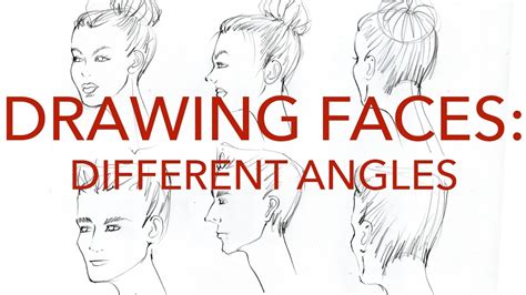 Fashion Faces Tutorial 2 Drawing Different Angles Male