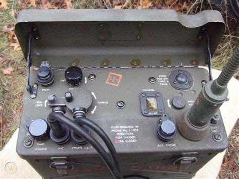Bc 1000 Scr 300 Radio Set Ww2 Us Made With Accessories Nice Condition