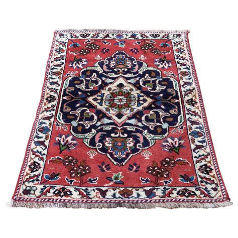 Persian Nain 250 Kpsi Wool And Silk Hand Knotted Oriental Rug For Sale At 1stdibs