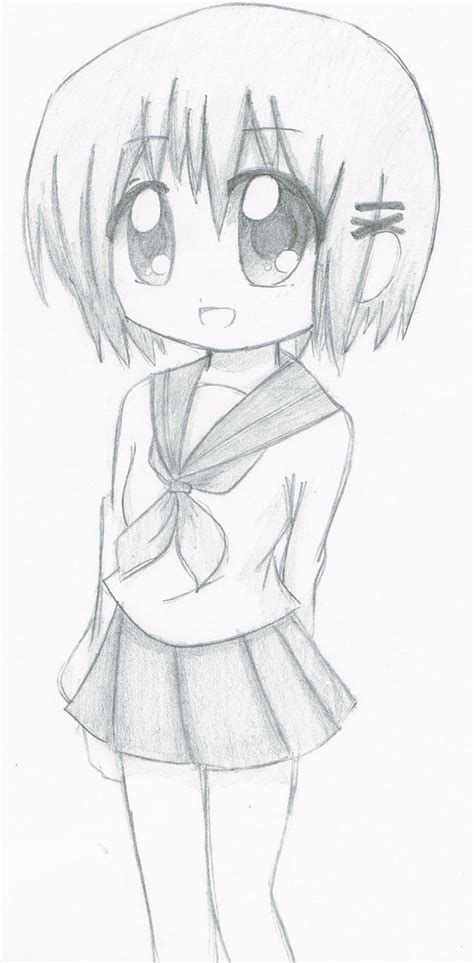 Anime Girl Sketch By Kriticalphenomenon On Deviantart
