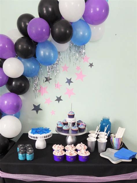 Twinkling Star Galaxy Party Karas Party Ideas Simple Birthday