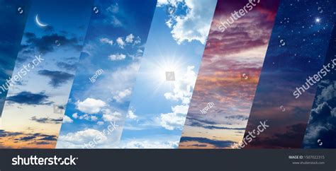 Different Times Day Dawn Sunset Day Stock Photo 1507022315 Shutterstock