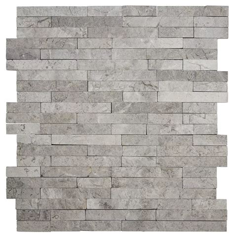 Jeffrey Court Fortress Split Face 125 Inch X 125 Inch X 8 Mm Marble