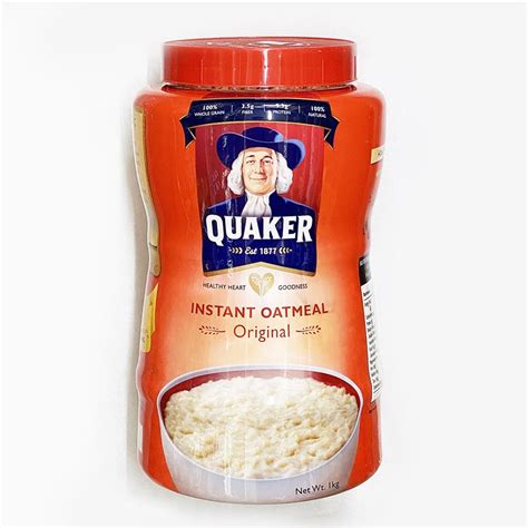 Quaker Instant Oatmeal Original 1kg クエーカーインスタントオートミール レギュラー